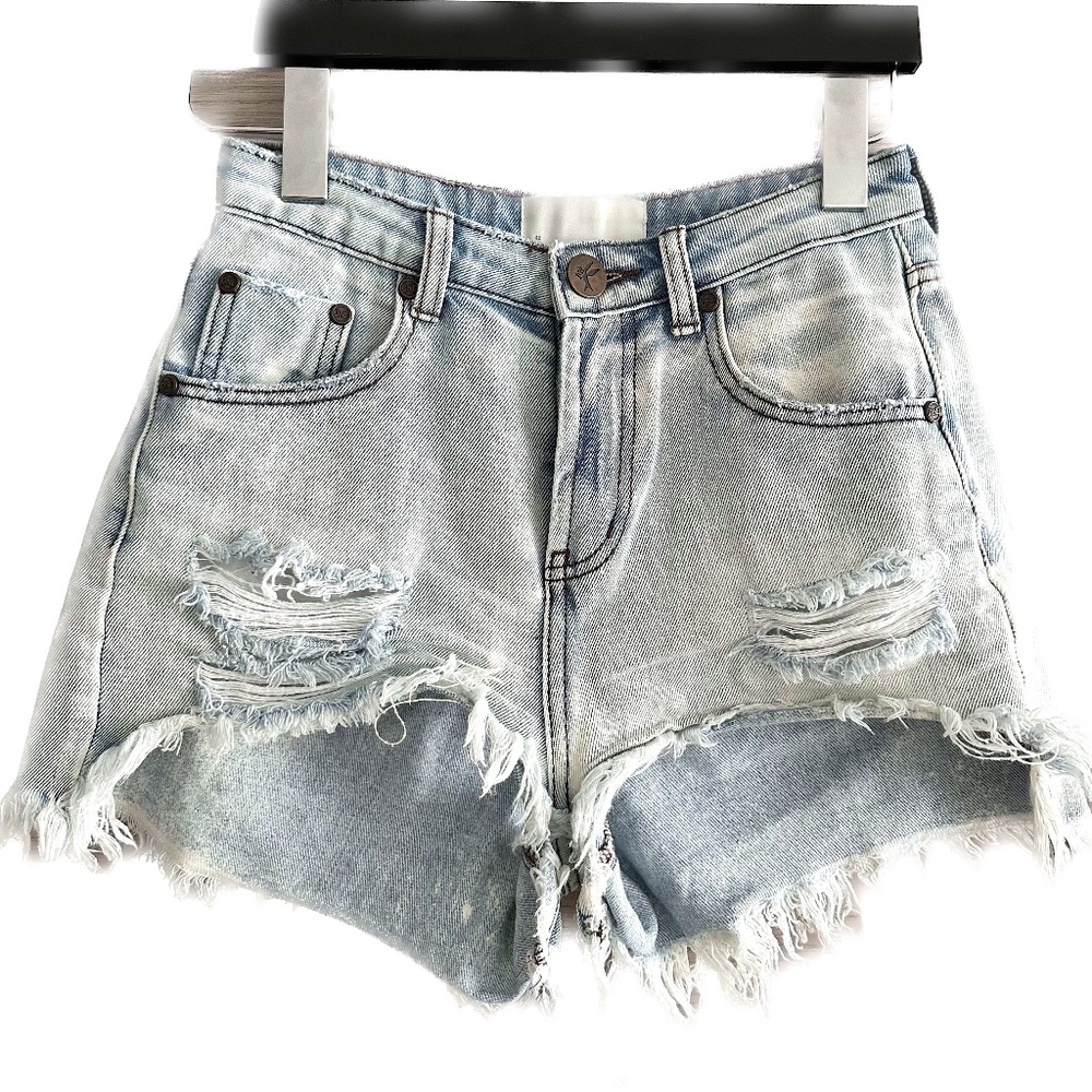 ONE TEASPOON Legend High Waist Shorts
